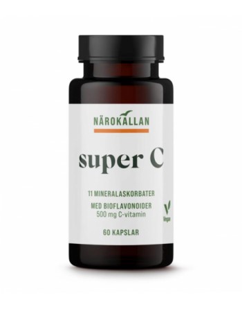 SuperC 500 mg  60 kapslar...